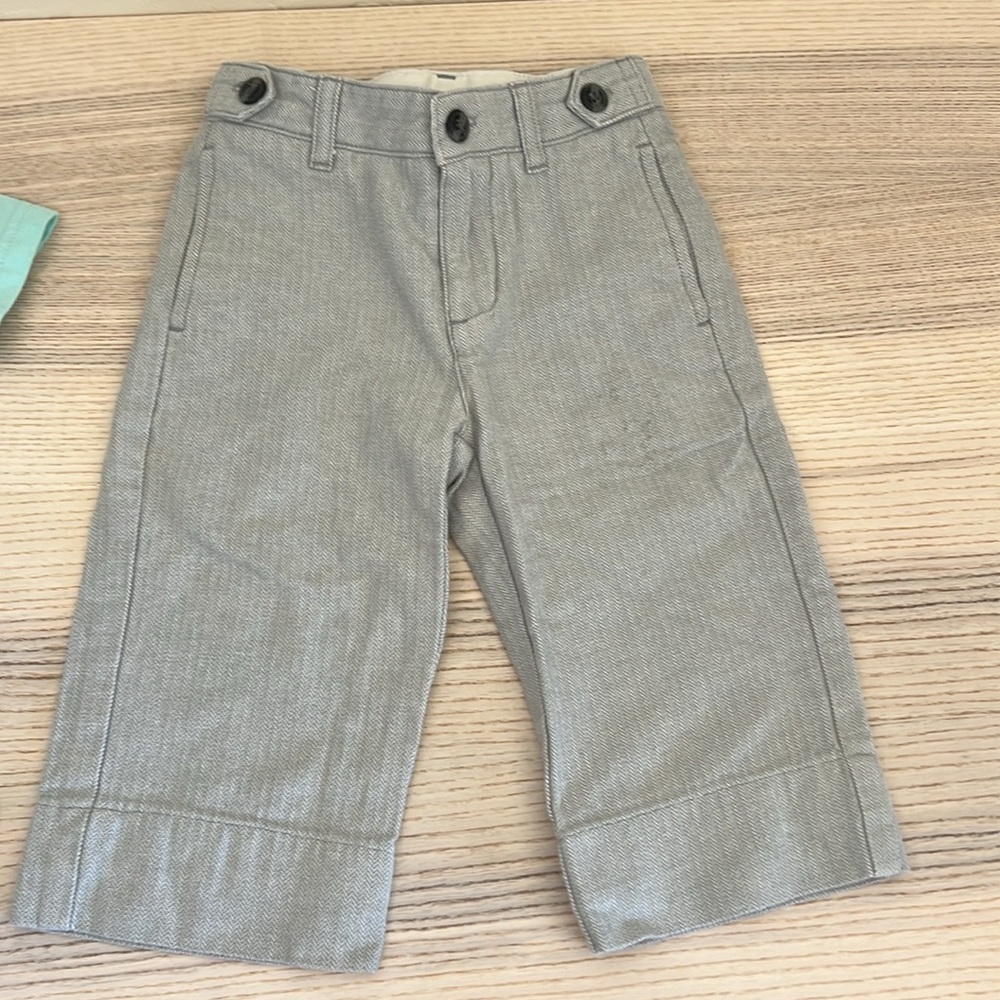 Janie and Jack gray pants